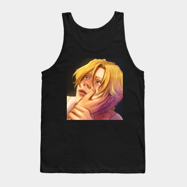 Ash Lynx Banana Fish Tank Top by flowoffantasy